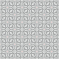 Vector seamless pattern. Modern stylish texture. Monochrome, linear abstract background.