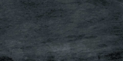 Dark black stone wall grunge backdrop texture background. monochrome slate grunge concrete wall black backdrop vintage marbled textured border background.	
