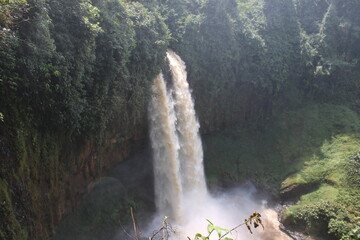 the falls of the mouenkeu in cameroon