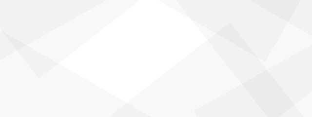 Abstract circles and squares white and gray color on gradient background