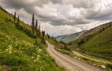 Road in mountains