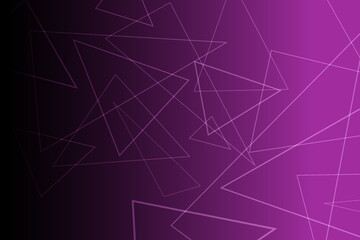 Triangular purple background in high-tech style