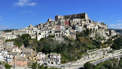 charming town Ragusa Ibla in Sicily,Italy