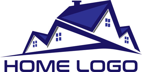 Web housing elite housing simple vector logo