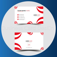 Set of simple and clean modern Business card, name card, visiting card Template. Corporate Personal Business card template design, modern simple business card template collection.