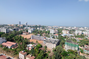 Fototapeta na wymiar Green and clean Mangalore city