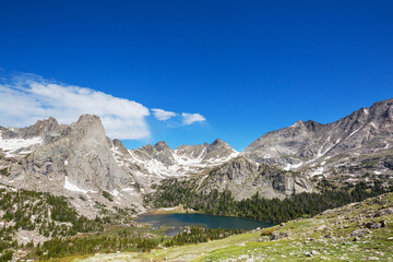 Naklejka premium Wind river range