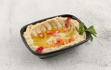 arabic foods homos dish