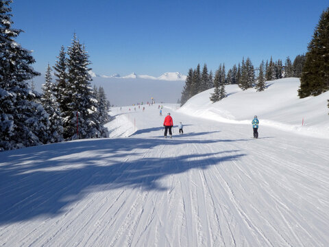 Skifahren in Saalbach Hinterglemm Leogang