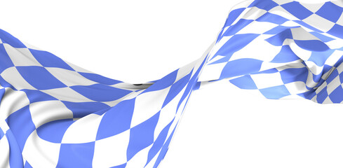 bavaria flag oktoberfest blue and white