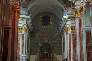 Isernia, Molise. The Cathedral of St. Peter the Apostle