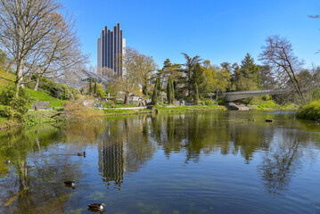 See im Park Planten un Blomen in Hamburg