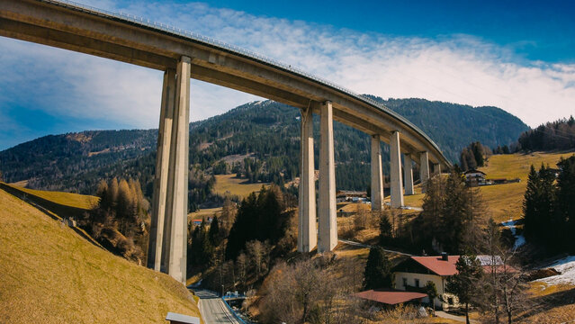 bridge in the mountains