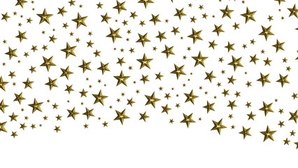 XMAS Stars - stars background, sparkle lights confetti falling. magic shining Flying christmas stars on night