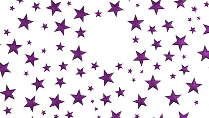 Stars - Holiday magenta decoration, glitter frame isolated -