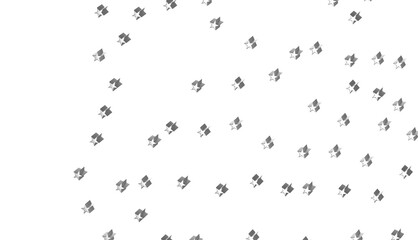 Stars - stars background, sparkle lights confetti falling. magic shining Flying christmas stars on night