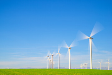 Wind turbine generators for green electricity production