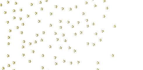 Stars - stars. Confetti celebration, Falling golden abstract decoration for party, birthday celebrate,