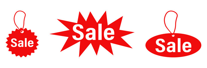 Tag icon. Label. Price. Vector illustration on a white background.