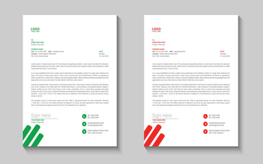 Letterhead design
