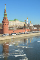 Obraz premium The Moscow Kremlin.