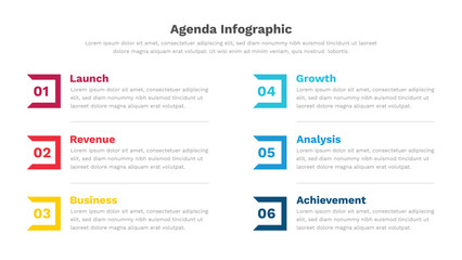 Agenda Infographic Template