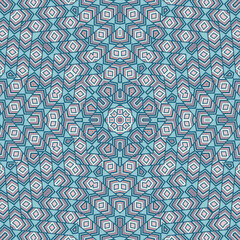 Minimal geometric repeated pattern vector composition. Flat wrapping print.