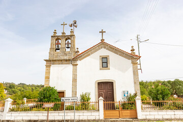 Fototapeta na wymiar the parish church of Valongo do Côa (Vale Longo), Seixo do Côa e Vale Longo, municipality of Sabugal, district of Guarda, Portugal