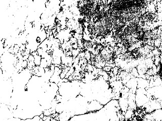 Fototapeta premium Rustic grunge texture with grain and stains. Abstract noise background. PNG graphic illustration with transparent background.
