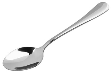Spoon, cutlery isolated on white background, clipping path, full depth of field