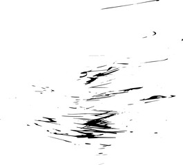 Rustic grunge texture with grain and stains. Abstract noise background. PNG graphic illustration with transparent background.