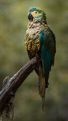 Red-bellied macaw