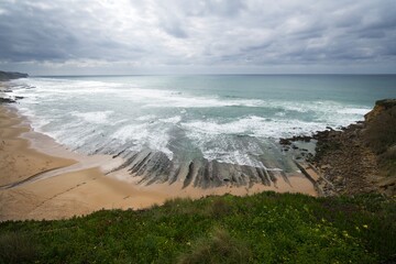 Magoito beach, Atlantic Ocean, Portugal