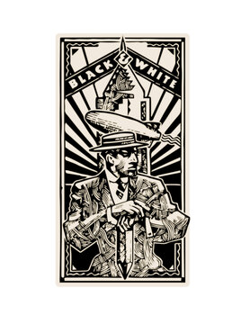 recommend clip art: Black & White City