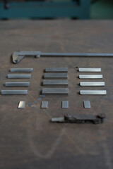 Made stainless steel parts and vernier calipers

