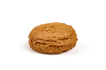 Oatmeal Cookies, isolated on white background.