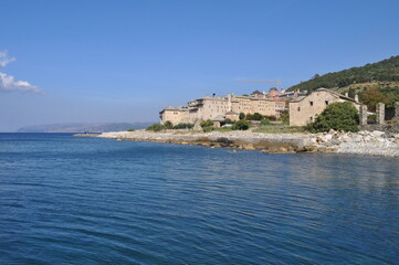 The Monastery of Xenophontos is a monastery built on Mount Athos