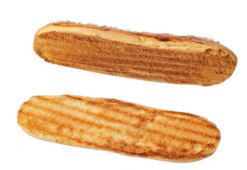 Delicious buns, isolated on white background