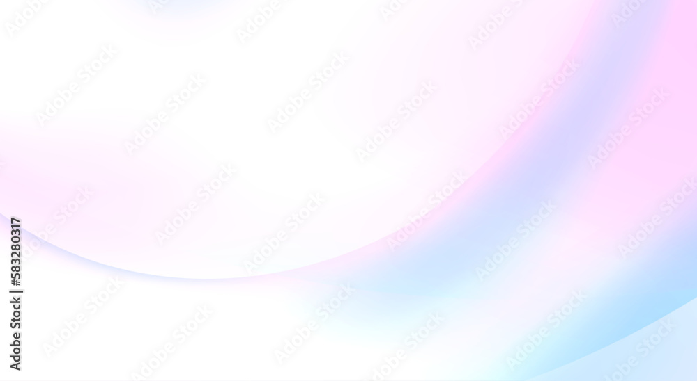 Poster pastel background with swirl. subtle light pink and pale blue pattern