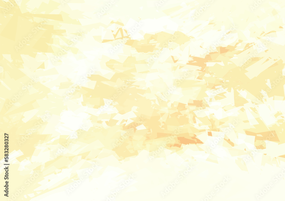 Poster artistic grunge background with pale peach color on hints of light yellow