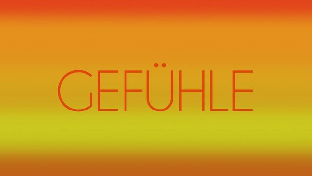 Fr&uuml;hlingsgef&uuml;hle in farbenfroher honig-gelb-oranger Pracht: Eine animierte Ode an den Fr&uuml;hling im Colorblocking Design