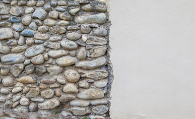 Ambroz River pebble composite foundation