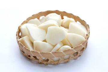 Mexican turnip or jicama or yam bean