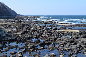 加茂海岸周辺の風景 ／...