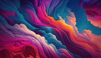 background of the colorful desert