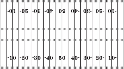 American Football Field Background Illustration