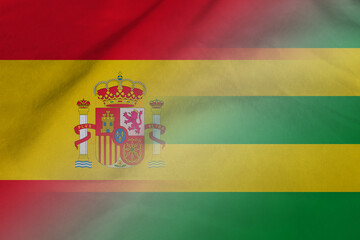 Spain and Togo official flag transborder relations TGO ESP