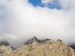 ペルーの山