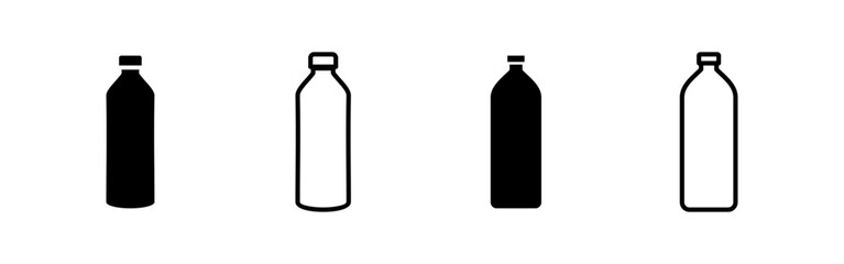 Bottle icon vector for web and mobile app. bottle sign and symbol