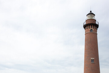 lighthouse on a cloudy day